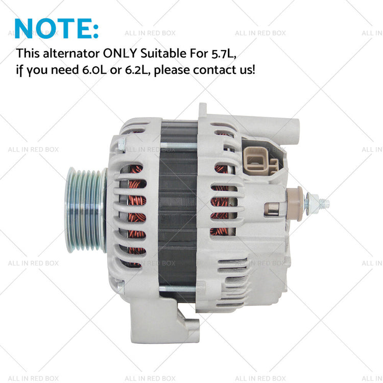 Alternator Suitable for Holden Commodore 5.7L V8 VT VX VY VU WH WK 99-07