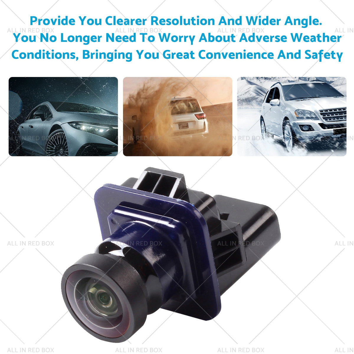 1x Backup Reverse Parking Camera Suitable for Ford F250-F550 Super Duty 15-16