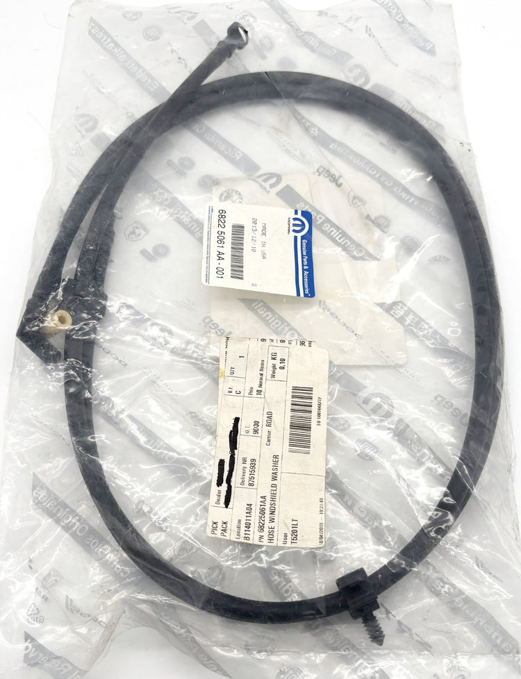 Genuine Jeep Cherokee (2014 - 2018) Front Windscreen Washer Hose 68225061AA OEM