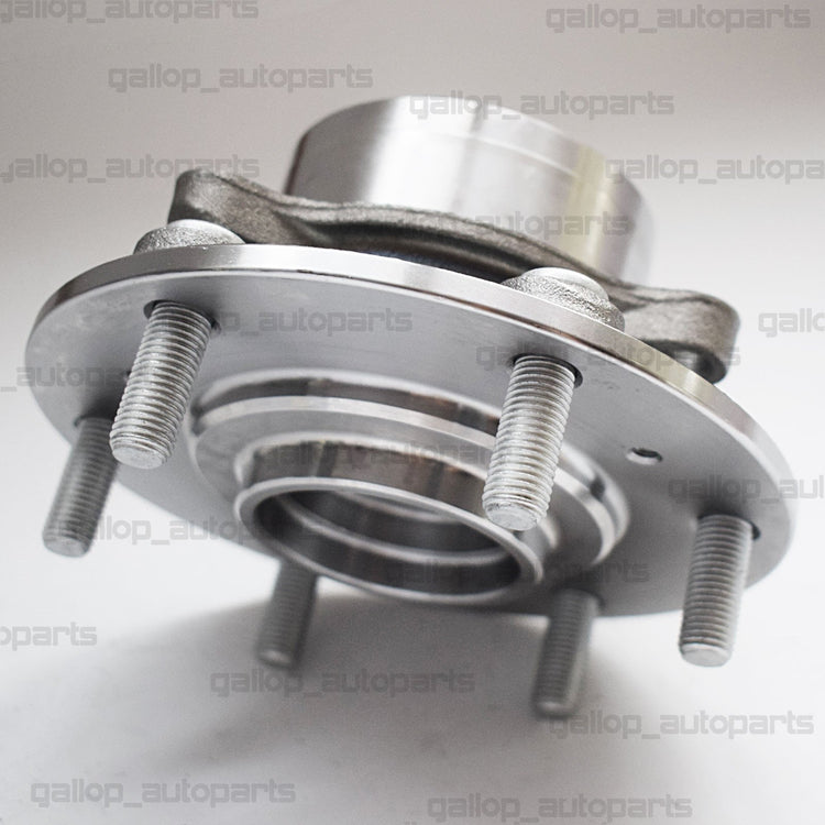 TWO FRONT WHEEL BEARING HUBS HUB FOR MITSUBISHI TRITON ML MN 4WD 4X4 2007- ON