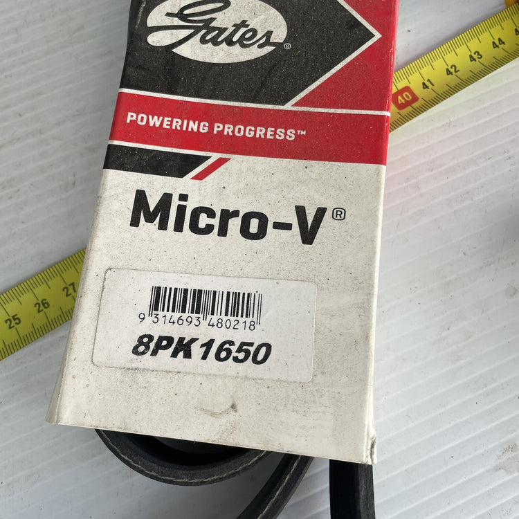 8PK1650 Gates Micro-V Ribbed Drive Belt NOS