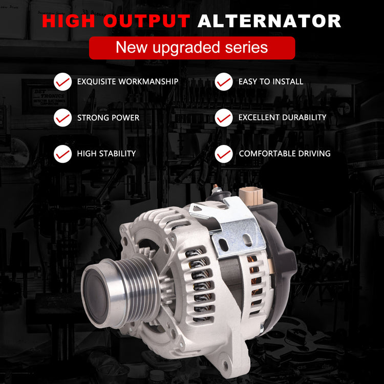 150A Alternator For Toyota RAV4 ACA33R ACA38R Tarago ACR50R 2AZ-FE 4cyl. 2.4L
