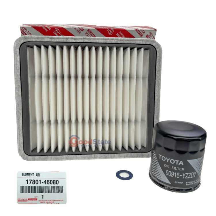 Genuine Toyota Verossa JZX110 1JZ GTE 2.5 Petrol Air Oil Filter Service Kit