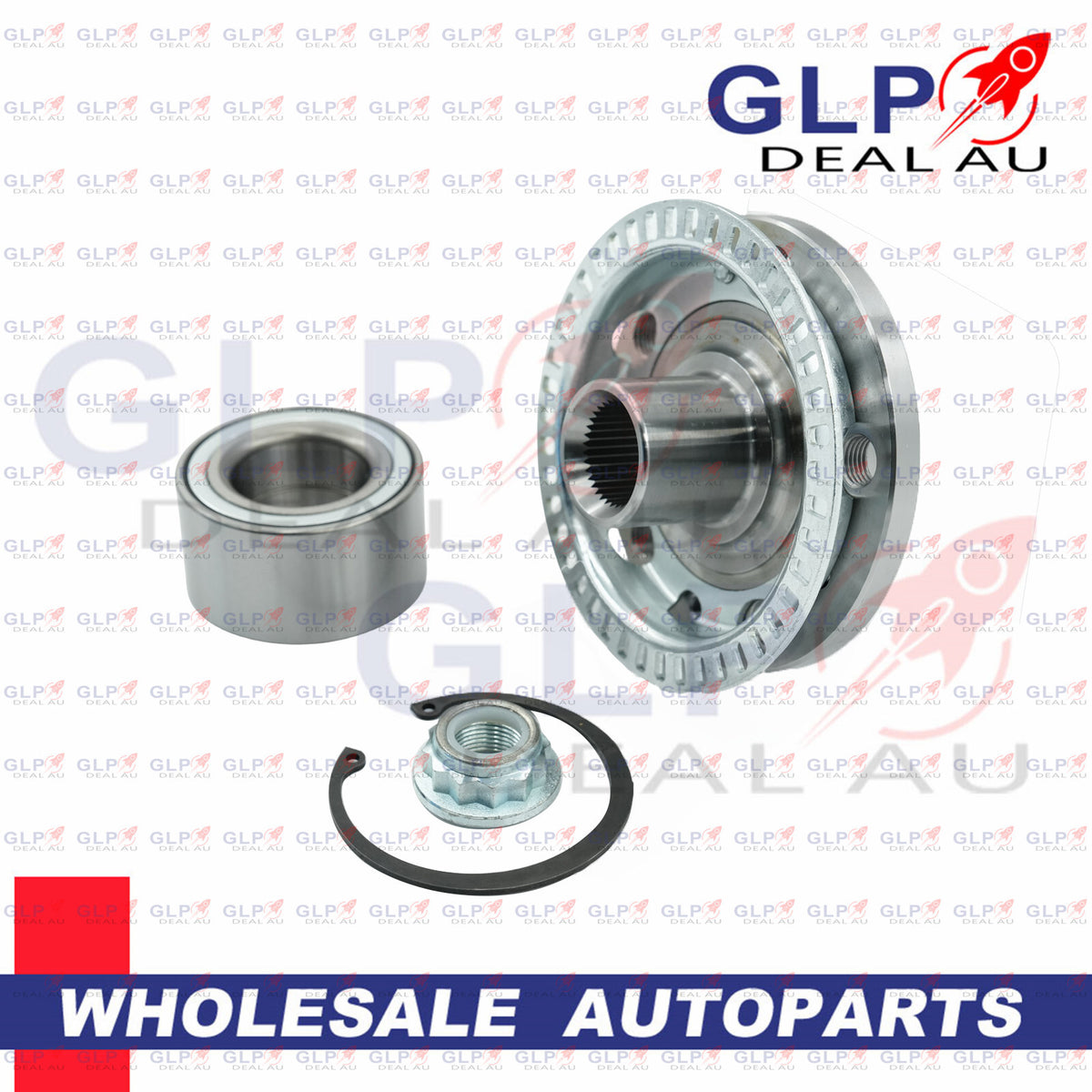 Front Wheel Bearing Hub Assembly For VW Golf Beetle MK4 9C Audi TT A3 S3 8L 8N