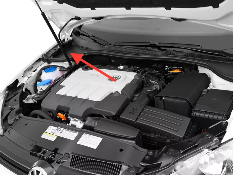 1 X For Volkswagen VW Golf BONNET Gas Strut MK5 and MK6 all models 2003 to 2013