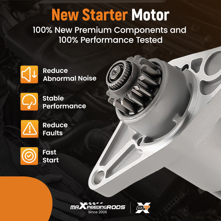 Starter Motor 14 TOOTH For Mazda RX8 RX-8 1.3L 2003-2012 2008 for NER3-18-400
