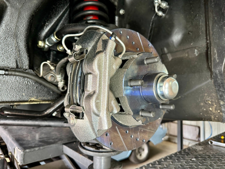 Ford XK XL XM XP Falcon Front Disc Brake Conversion Kit-K/H Caliper/Brake Master