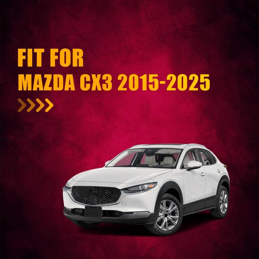 4PCS Luxury Weather shields Weathershields for Mazda CX3 CX-3 DK 2015-2024 POST
