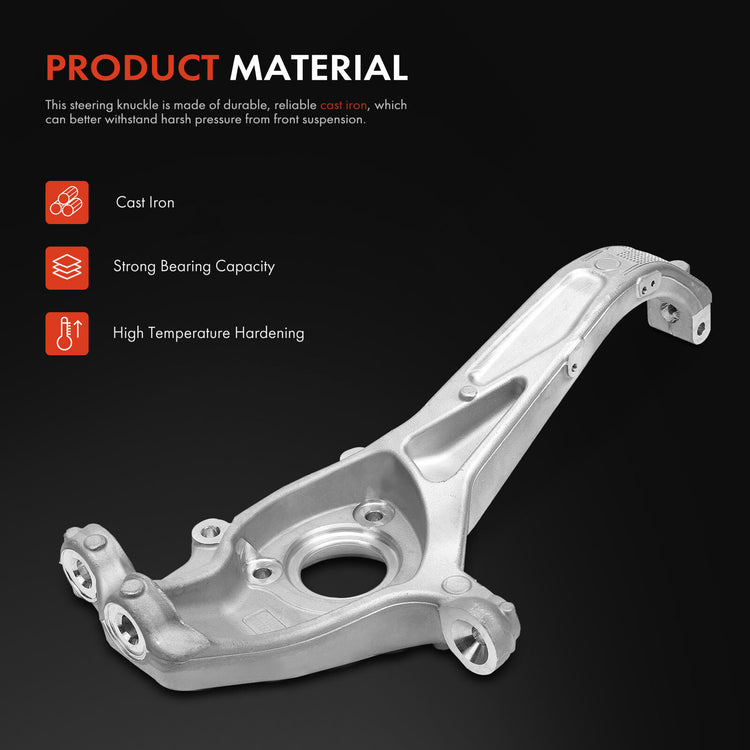 2x Rear Left & Right Steering Knuckle for Tesla Model 3 5YJ3 2017-2023 AWD RWD