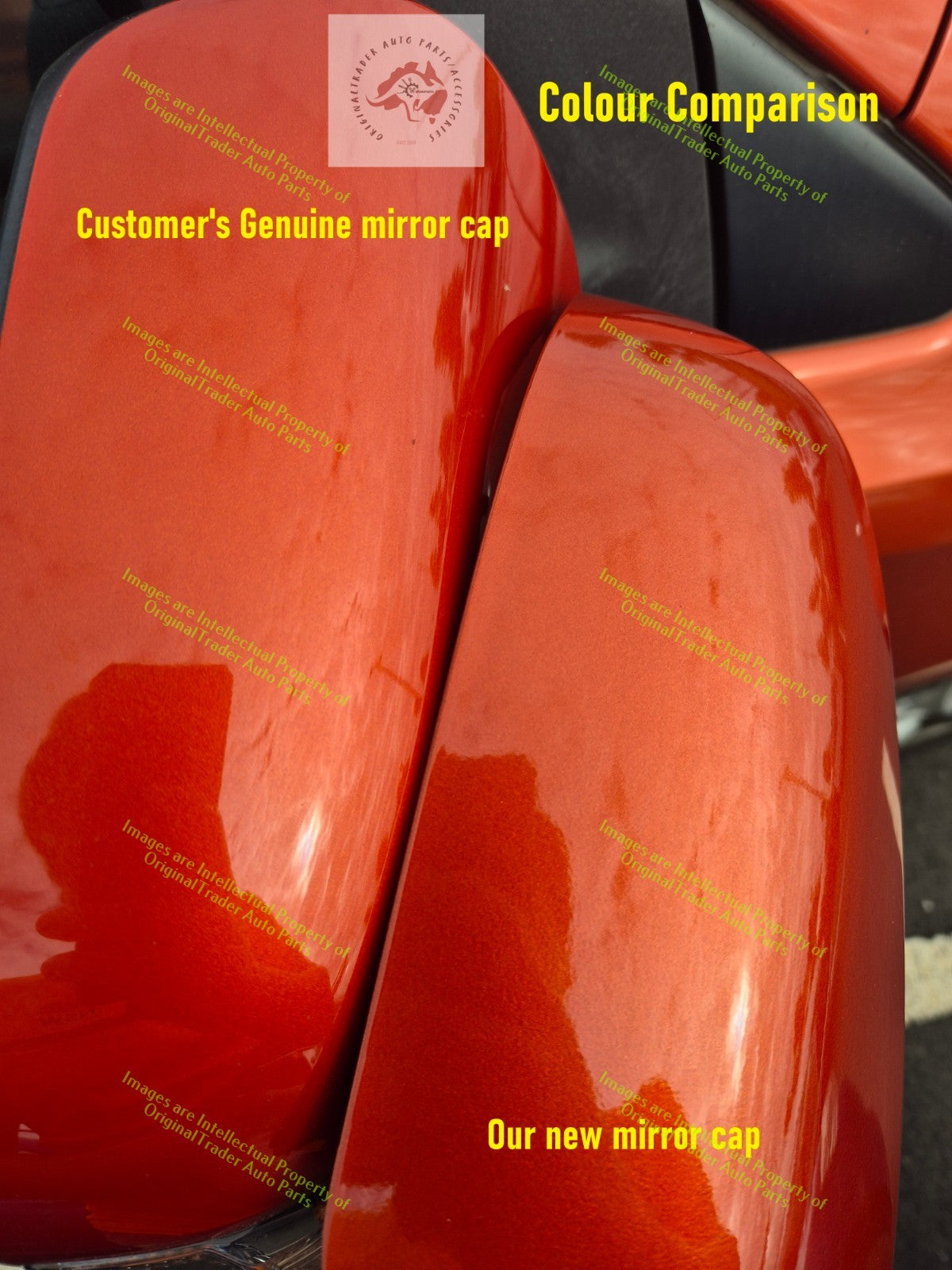 Left Side Mirror Case Housing Cover Cap for Toyota Corolla E180 Inferno 4R8