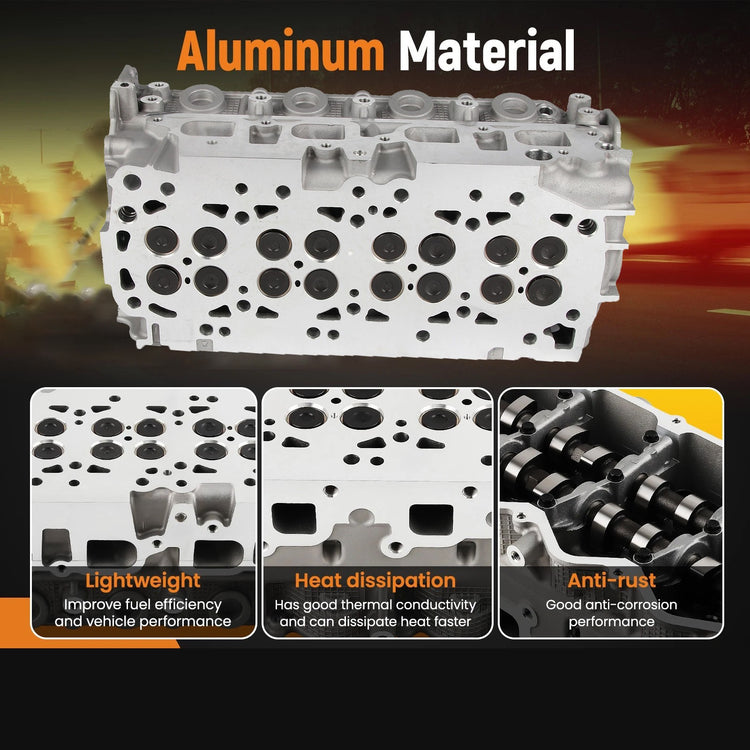 Complete Cylinder Head Kit for Nissan Navara D40 D22 2.5L YD25 Diesel 2005-2019