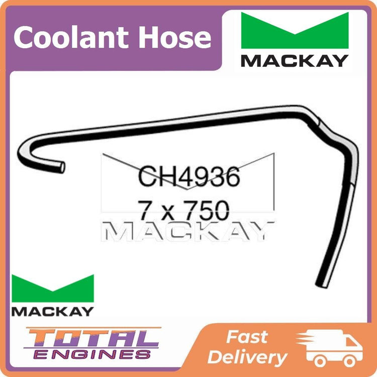 Mackay Coolant Expansion Recovery Tank Hose for Nissan Patrol GU 3.0L - CH4936