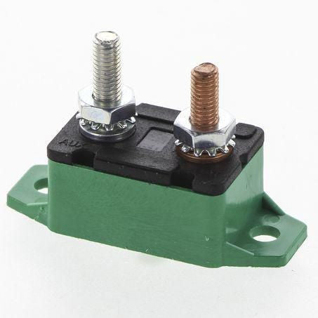 OEX ACX2003/10 30A Green Auto Reset Circuit Breaker - Pack of 10