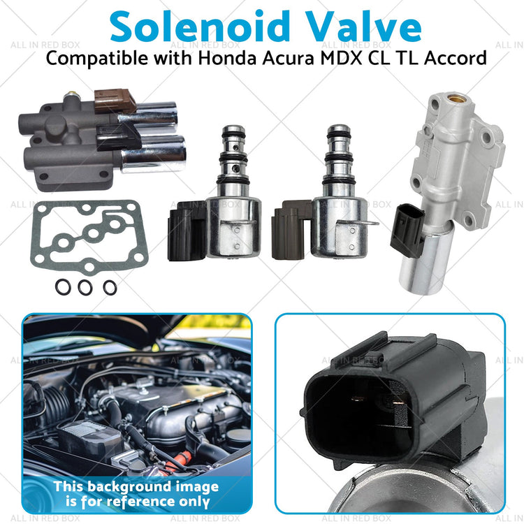 28250-P6H-024 3PCS Transmission Solenoid Kit Suitable for Honda Odyssey Accord