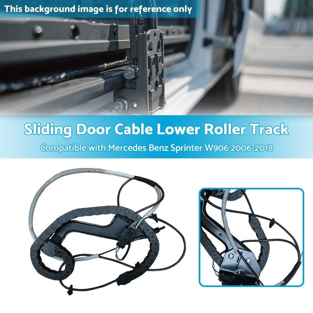 Sliding Door Cable Lower Roller Track Suitable For Mercedes Sprinter W906 06-18