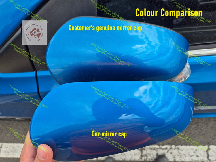 Right Side Mirror Cap Cover for Toyota Corolla *E180 Series 1 Tidal Blue 8T7*
