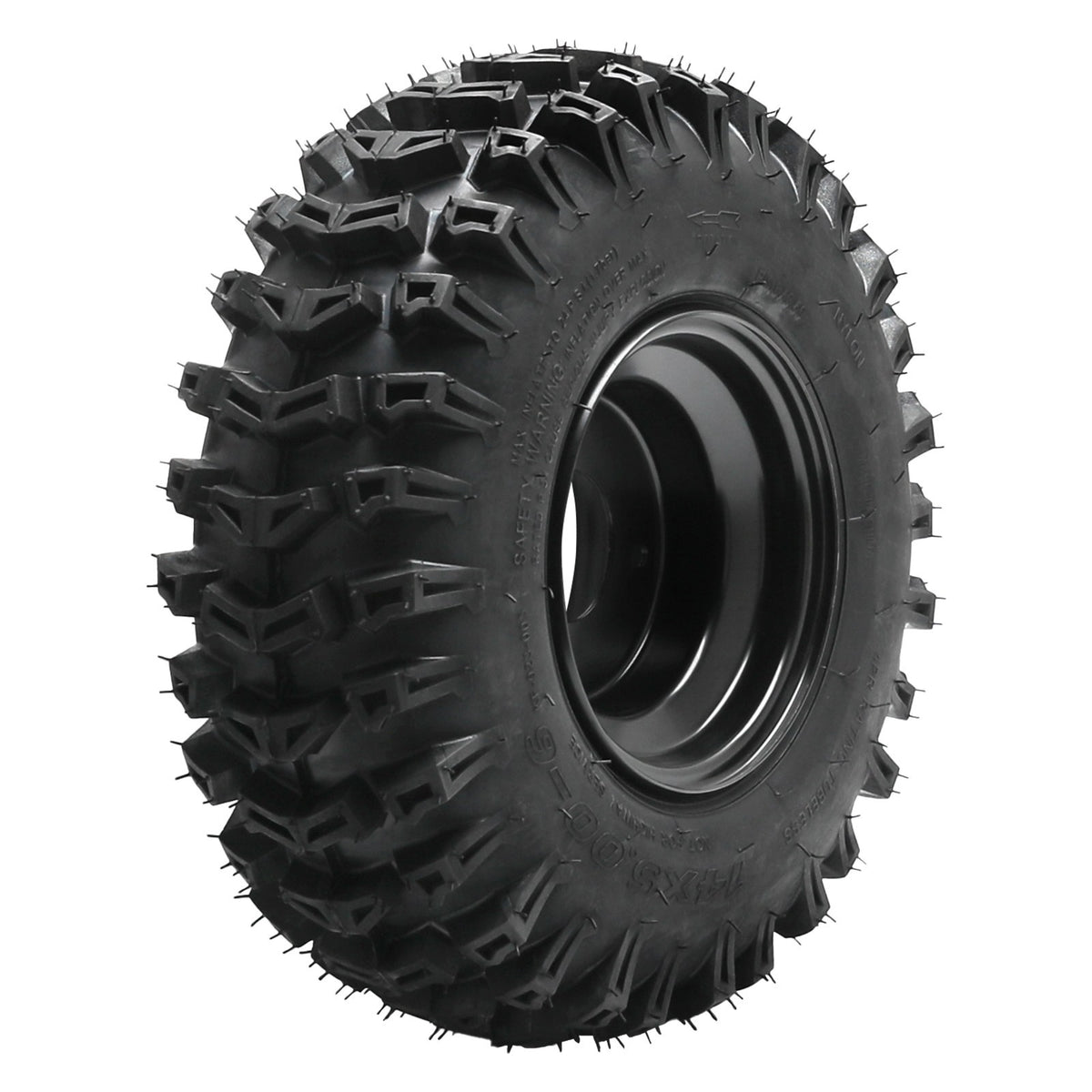4Pack 14x5-6 14x5.00-6 Tyre Rim Wheel 6" 3 Hole 78mm for Go Kart ATV Quad E Bike