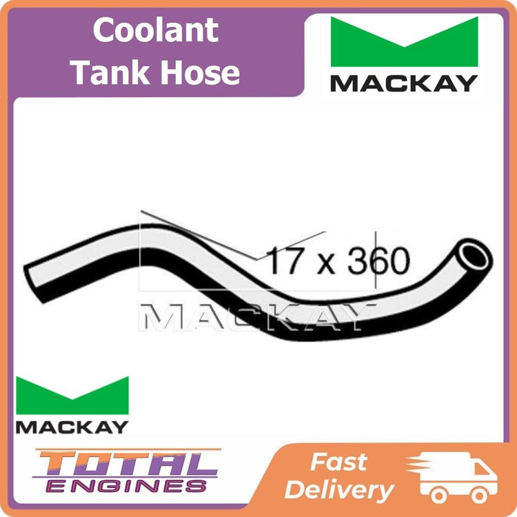 Mackay Coolant Expansion Recovery Tank Hose for Holden TK Barina 1.6L - CH4953