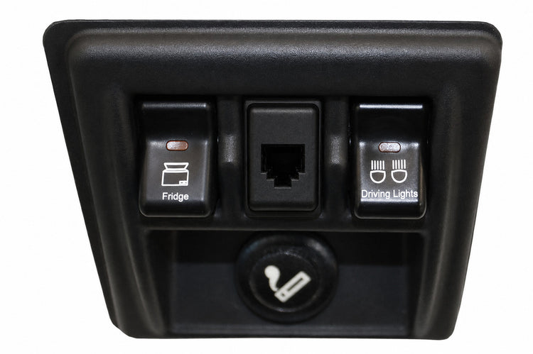 UHF-RJ45 Pass through Switch Blank for Jeep TJ Wrangler XJ Cherokee