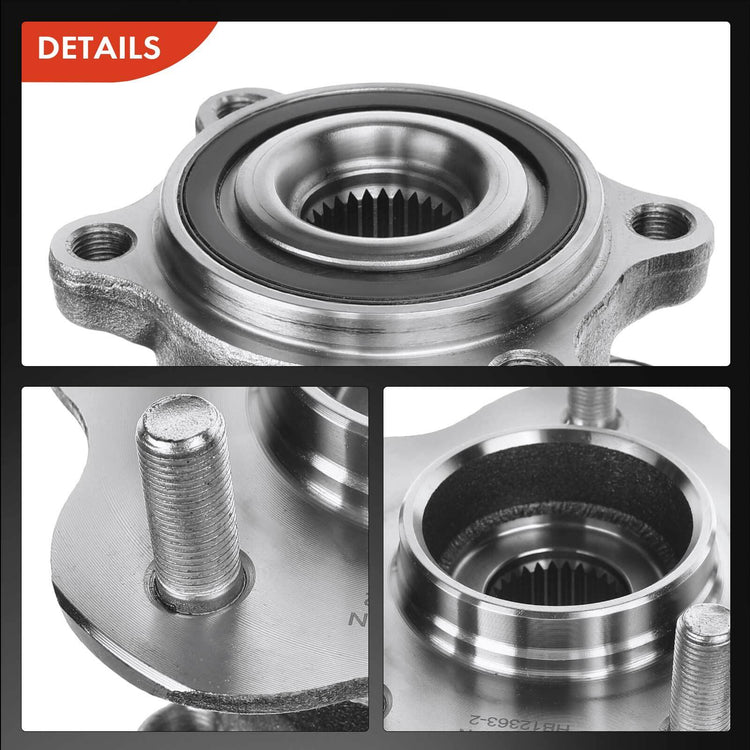 1x Rear Left or Right Wheel Hub Bearing for Nissan Murano Z50 03-08 3.5L VQ35DE
