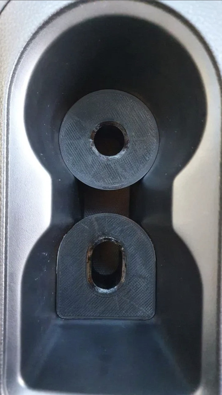 Mazda BT-50 / Isuzu D-Max Cup Holder Spacer Insert | 3D Printed PETG | Fix Deep