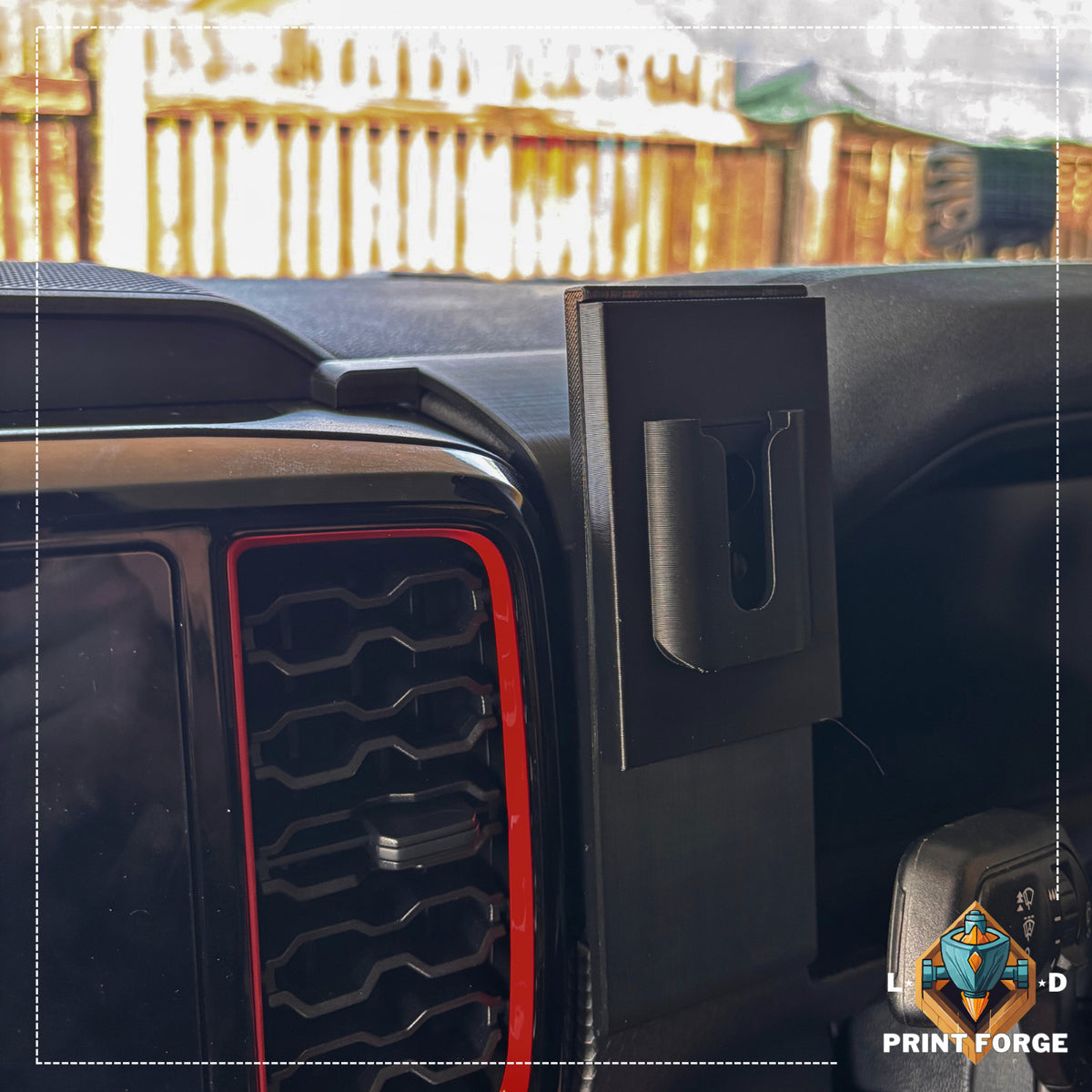 FORD Next-Gen Ranger/Everest/Raptor Phone Dash Mount - (NO Attachments Included)