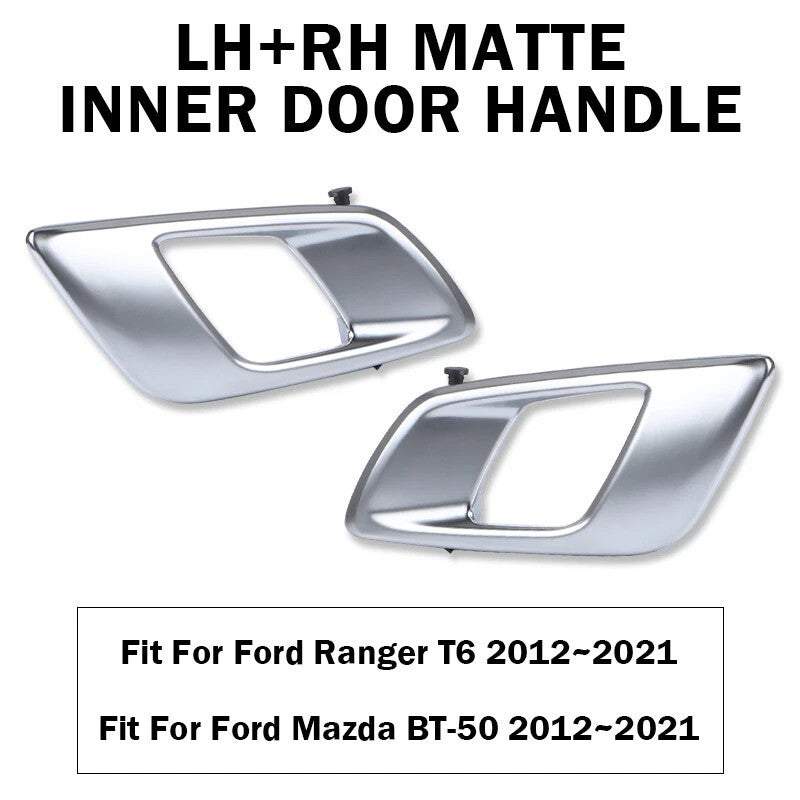 Left+Right Inner Door Handle for Ford Ranger 2012-21 Everest Mazda BT50 12-2019