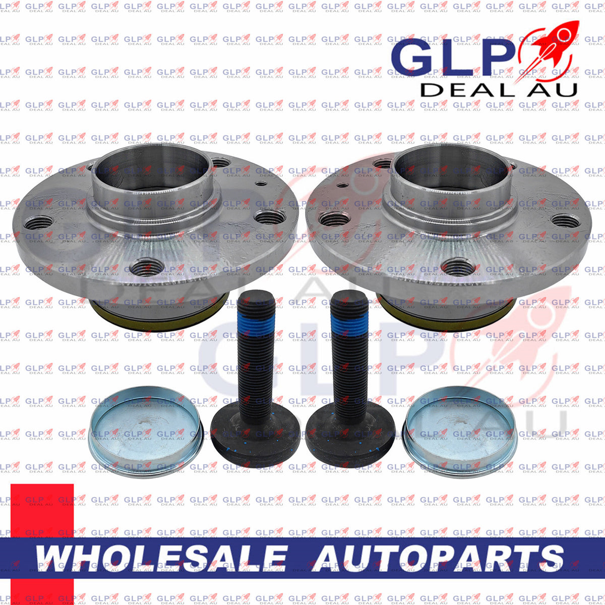 2x Rear Wheel Bearing Hubs 32mm For VW Golf MK V Jetta Passat 3C2 A32 3G5 3G2