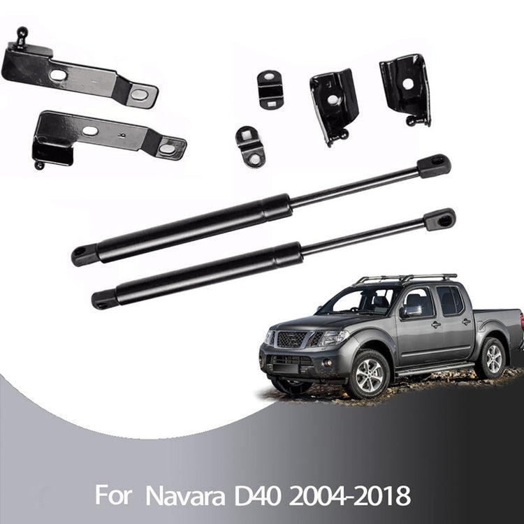 Front Hood Bonnet Shocks Lifter Struts Gas Lift For Nissan Navara D40 2005-2014