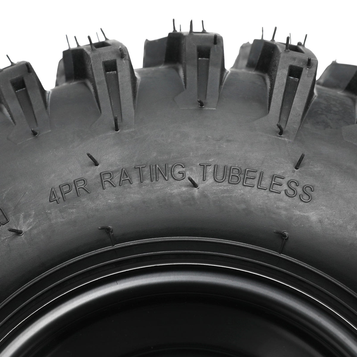4Pack 14x5-6 14x5.00-6 Tyre Rim Wheel 6" 3 Hole 78mm for Go Kart ATV Quad E Bike