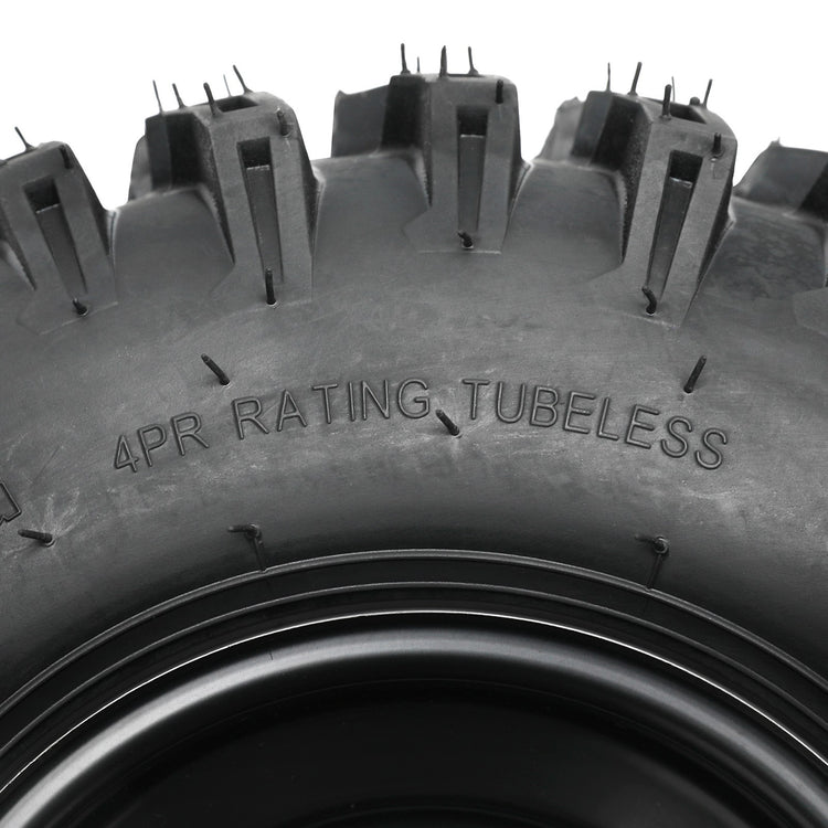 4Pack 14x5-6 14x5.00-6 Tyre Rim Wheel 6" 3 Hole 78mm for Go Kart ATV Quad E Bike