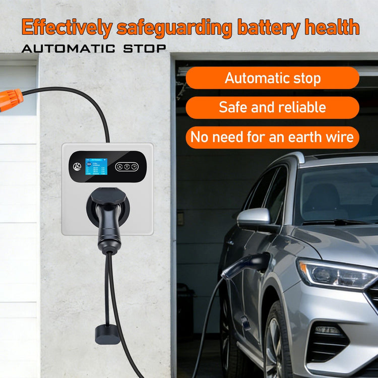 ISIGMA 22KW V1 EV Wallbox Charger APP WIFI Bluetooth 8-32A 3Phase Type 2