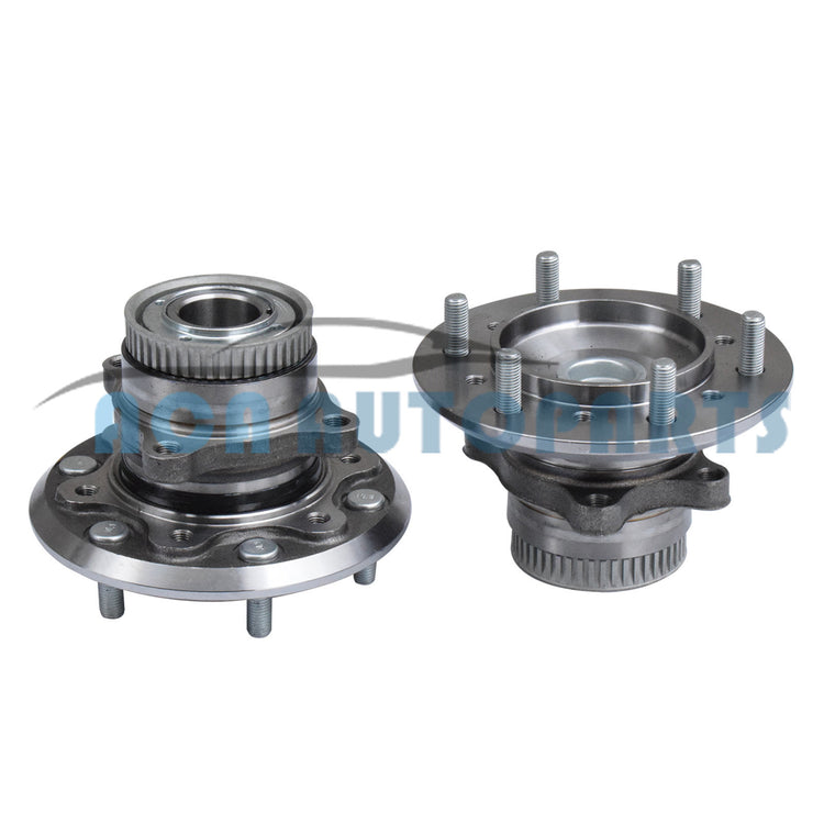 2PCS Front Wheel Bearing Hub for Toyota Hiace KDH200R 220R 223R TRH221R TRH201R