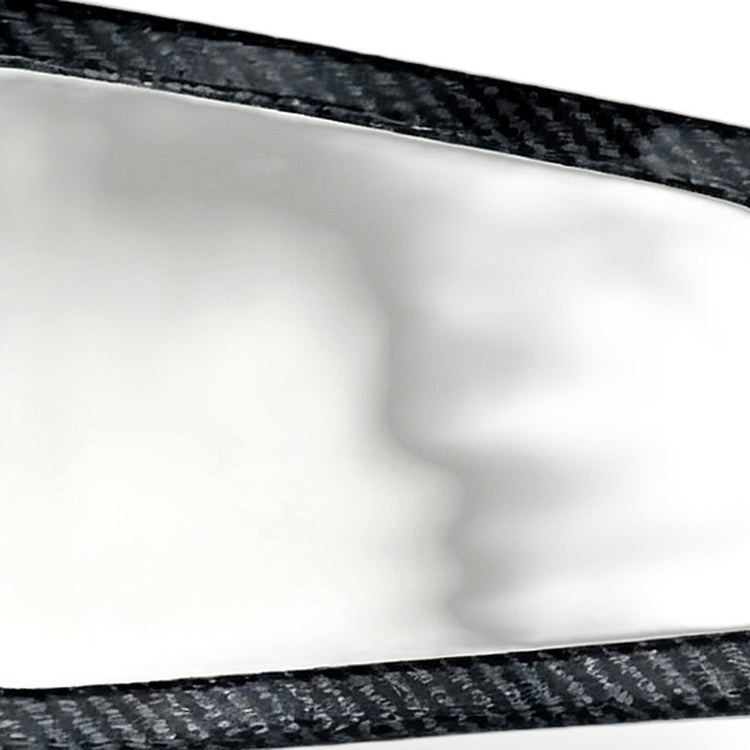 Shift Lever Trim Suitable for Ford Focus 2012-2018 MT Silver Gray Carbon Fiber