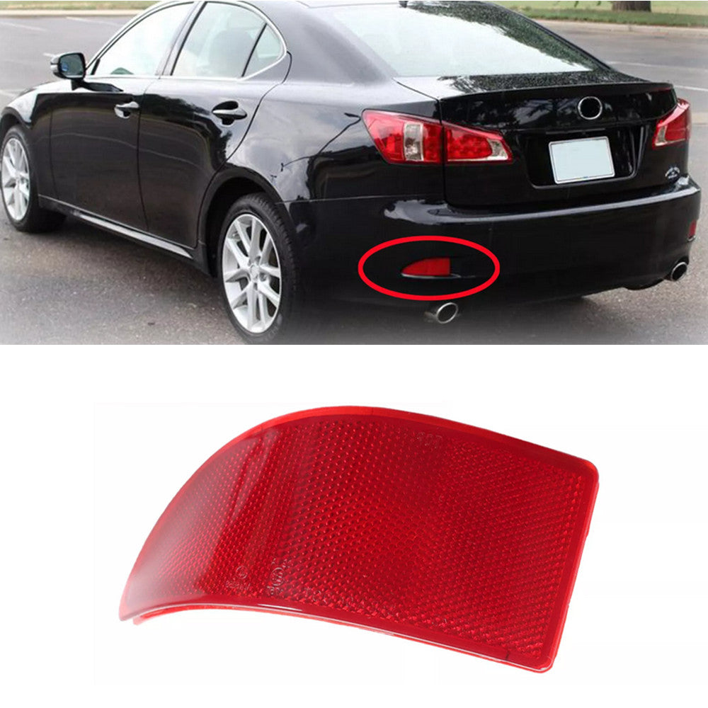 1 xRear Left Side Bumper Reflector Light Lens For Lexus IS250 IS350 2006-2013 AU