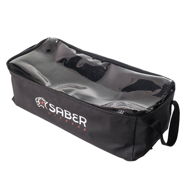 Saber 4K Kinetic Recovery Kit Heavy Duty Rope & Bag 2 x Soft Shackles SBR-4KKIT1
