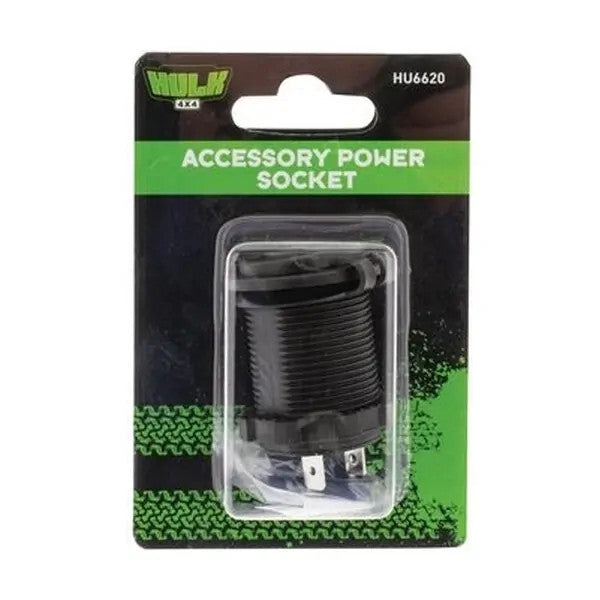 Hulk 4x4 HU6620 Accessory Power Socket 12/24v 20a @12v Non Led 29mm