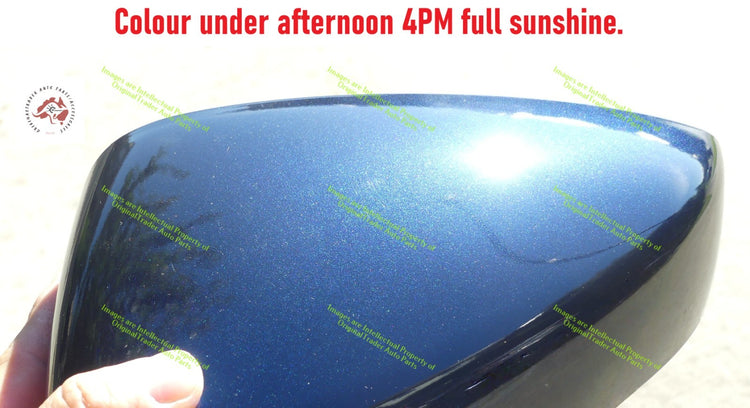 Left Door Mirror Cap Housing for Mazda CX30 CX-30 DM Deep Crystal Blue Mica 42M