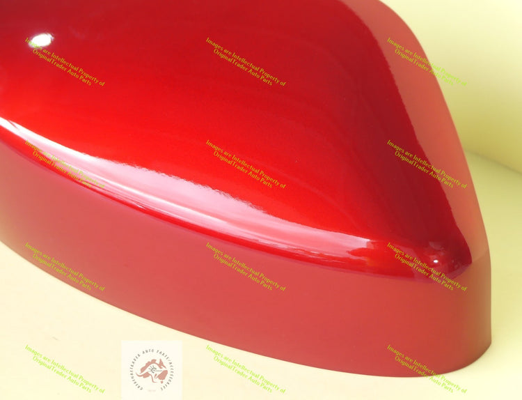 Right Side Mirror Cover Case for Mazda CX-8 CX8 KG Soul Red Crystal Metallic 46V