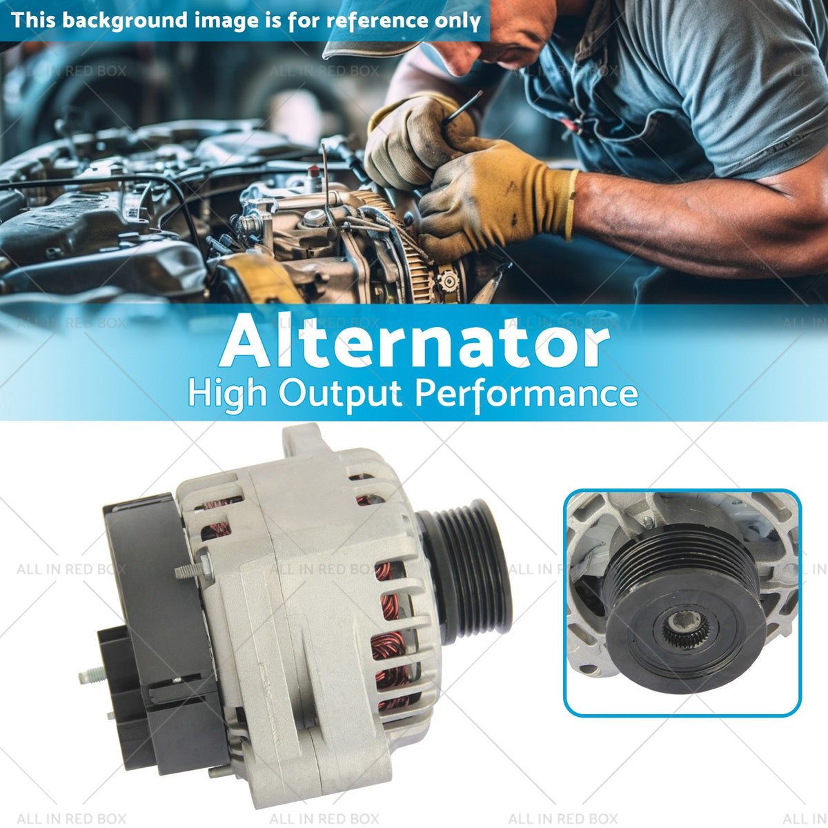 Alternator Suitable for Alfa Romeo 147 Holden Astra AH Saab 9-3 1.8 1.9 Diesel