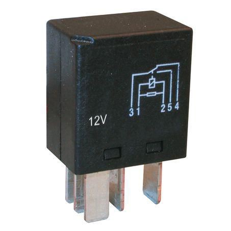 OEX ACX1981BL Micro Relay 12V Change Over 25/10A - Resistor Protected, Sealed