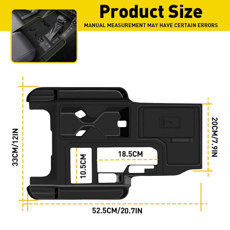 Silicone Rubber Gear Shift Panel Trim Suitable For Toyota Prado LC250 24-25 RHD