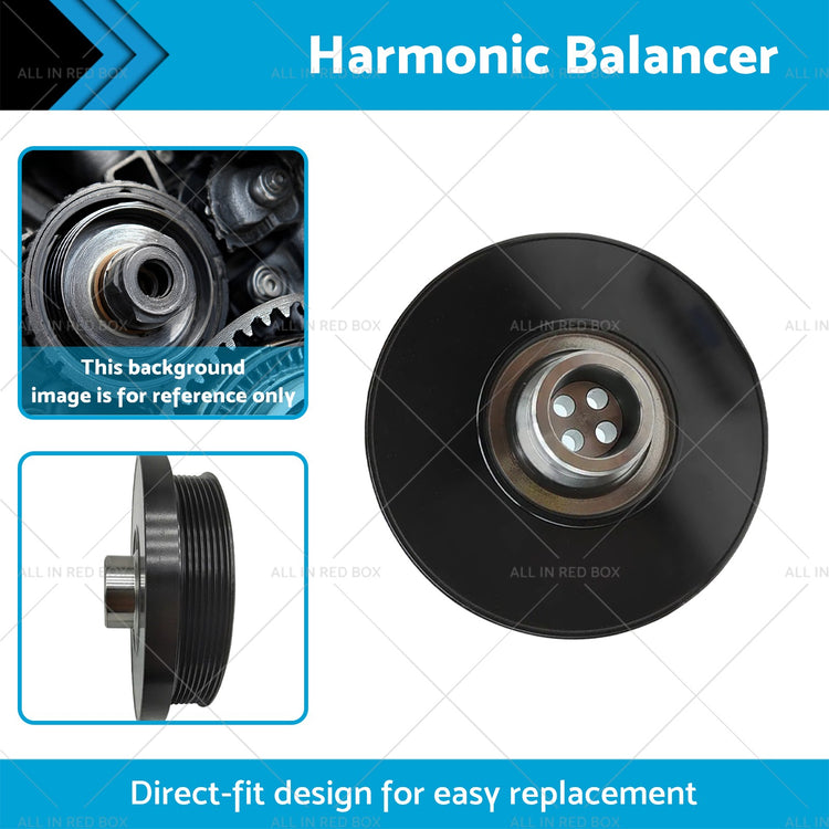 Harmonic Balancer Suitable For BMW X6 E71 E72 3.0L 180kW xDrive 30d 2008-2014