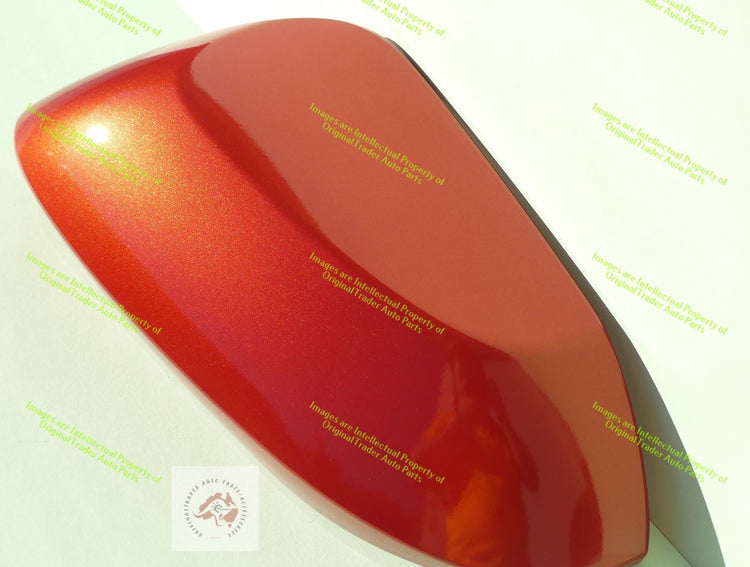 Left Side Mirror Cover Cap Case for Toyota Corolla E210 Series Volcanic Red 3U4