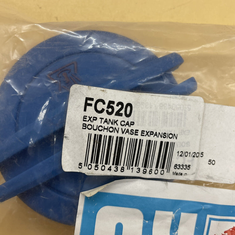FC520 Bouchon Cap Expansion Tank Quinton Hazell QH NOS Fits VW Golf Polo