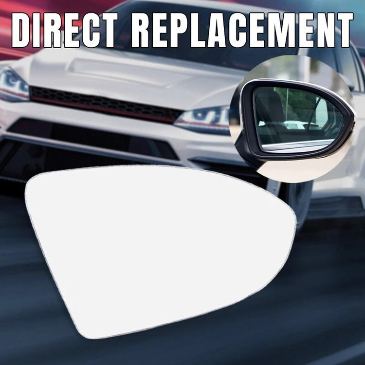 Right Side Mirror Glass for VW GOLF MK7 MK7.5 2013-2018 With Heated Convex Base