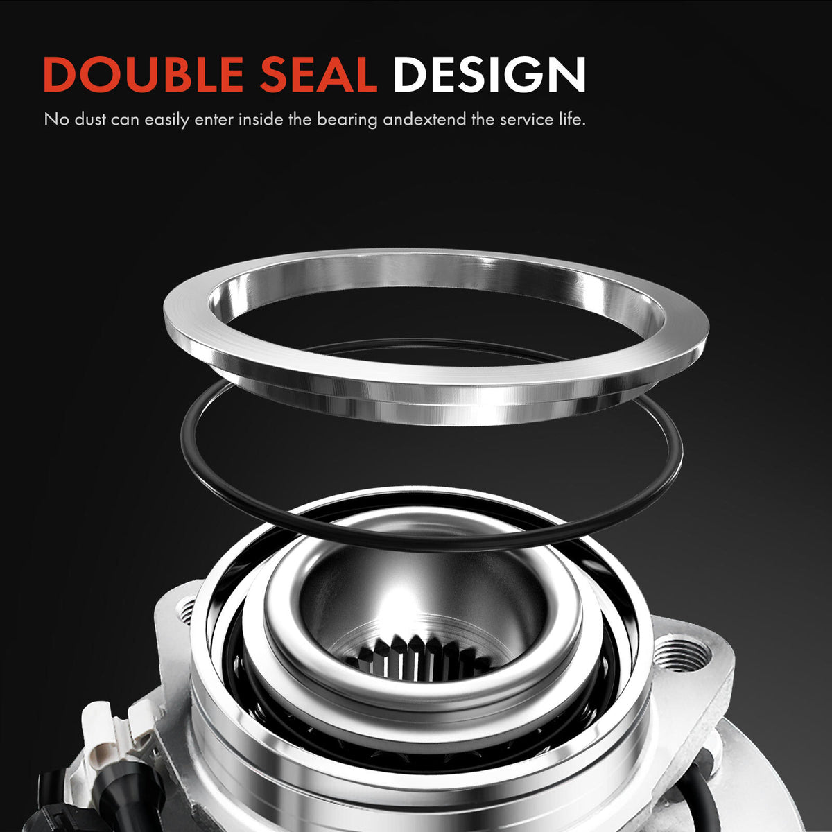 2x Front Wheel Bearing Hub for Subaru Forester SH Impreza GE Liberty BL Outback