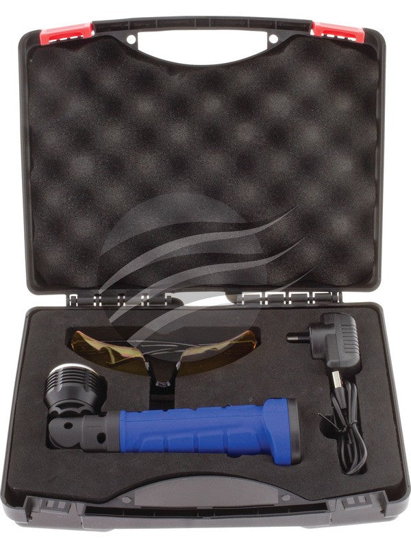 Jayair Rechargble LED UV Inspection Lamp with Goggles Li-Ion Battery (TO8740)