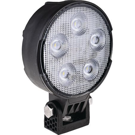 OEX LLX08301 5LED Work Light, Nylon Housing Round