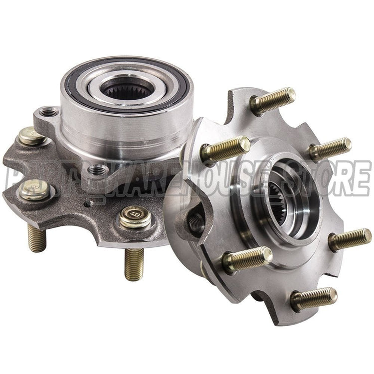2 Front Wheel Bearing Hub For Mitsubishi Pajero NM NP NS NT 1999-2010